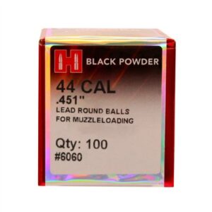 Hornady Lead Round Ball 44 Cal .451