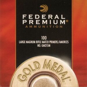 Federal Premium Gold Medal Large Rifle Magnum Match Primers #215M Box of 1000