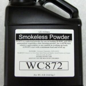 WC872 50BMG 8lbs of 872 Spherical Smokeless Powder