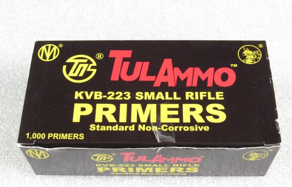 Tulammo KVB-223 Small Rifle Primers 1,000 Count - Image 2