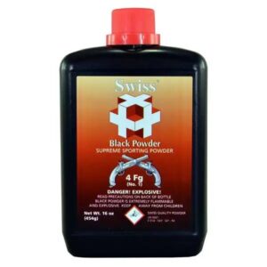 SWISS BLACK POWDER 4F 1LB 25/CS