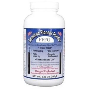 American Pioneer FFFg Black Powder Substitute 100 Grain Pre-Measured Tube 25PK