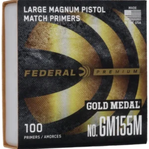 Federal Premium Gold Medal Large Pistol Magnum Match Primers #155M Box of 1000
